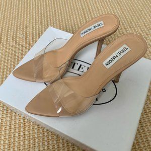 Steve Madden Feisty Nude Heels